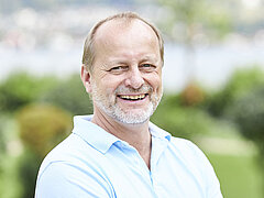 Portraifoto Wolfhard Cliff Savoy, Leiter Therapie der Kliniken im Tegernseer Tal